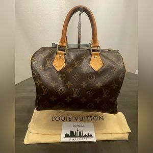 Authentic Louis Vuitton Speedy 25 Monogram